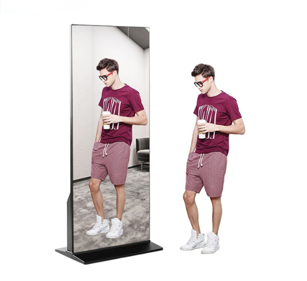 立式鏡面觸摸廣告一體機